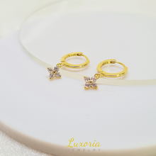 Load image into Gallery viewer, Bundle: Aria Earrings + Elysia Bracelet (18k Gold Vermeil)