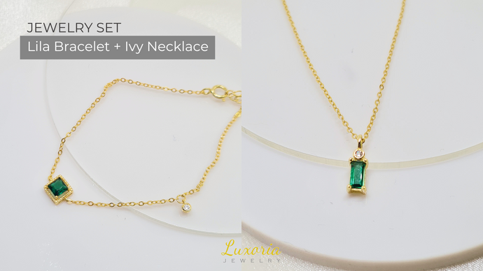 Bundle: Ivy Necklace + Lila Bracelet