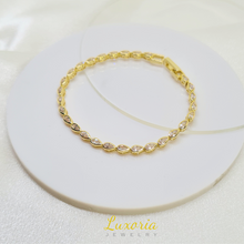 Load image into Gallery viewer, Celeste Tennis Bracelet (18K Gold Vermeil)