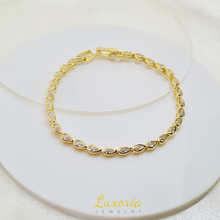 Load image into Gallery viewer, Celeste Tennis Bracelet (18K Gold Vermeil)