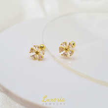 Load image into Gallery viewer, Ilaria Earrings (18K Gold Vermeil)