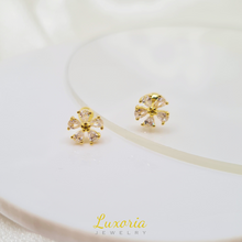 Load image into Gallery viewer, Ilaria Earrings (18K Gold Vermeil)