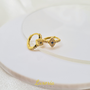 Kaida Earrings (18K Gold Vermeil)