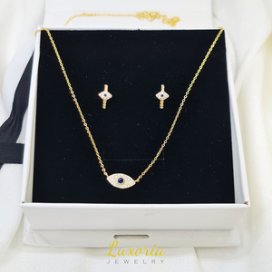 Bundle: Nova Necklace + Kaida Earrings